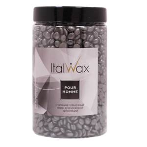 Воск горячий (пленочный) ITALWAX POUR HOMME мужской гранулы, 500 гр.
