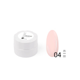 Акригель для наращивания ногтей PASHE №04 камуфляж персиковый, 10 мл.