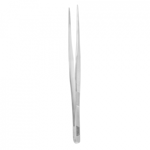NN T-07 Пинцет для кожи, 125 мм, Острый край с насечкой