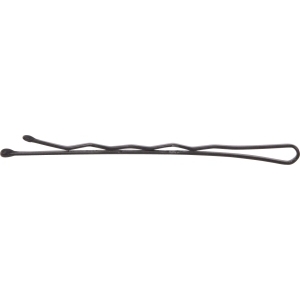 317/60 Невидимки Ставвер черные, волна, 70 мм, 60 шт./упак.