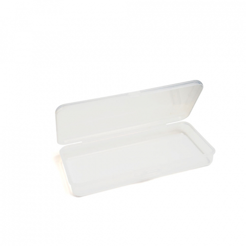 Пластиковый контейнер для хранения прямоугольный, прозрачный