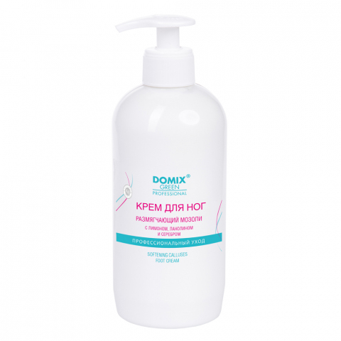 DGP Крем для ног размягчающий мозоли с лимоном, ланолином и серебром, 1 л.