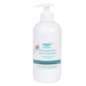 DGP Крем для ног размягчающий мозоли с лимоном, ланолином и серебром, 500 мл.