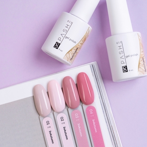 Гель-лак PASHE InAutumn №03 Нежные объятия, 9 мл.