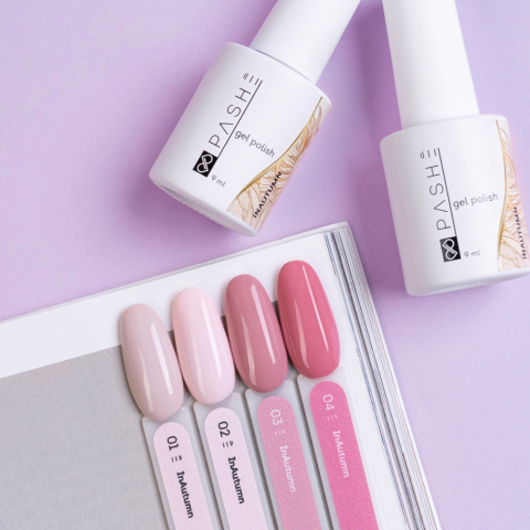 Гель-лак PASHE InAutumn №04 Пылкое признание, 9 мл.