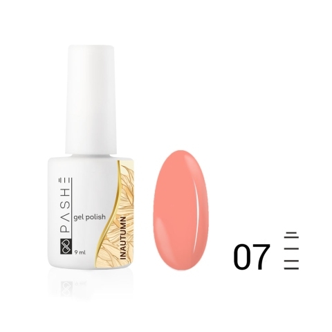 Гель-лак PASHE InAutumn №07 Апельсиновая цедра, 9 мл.
