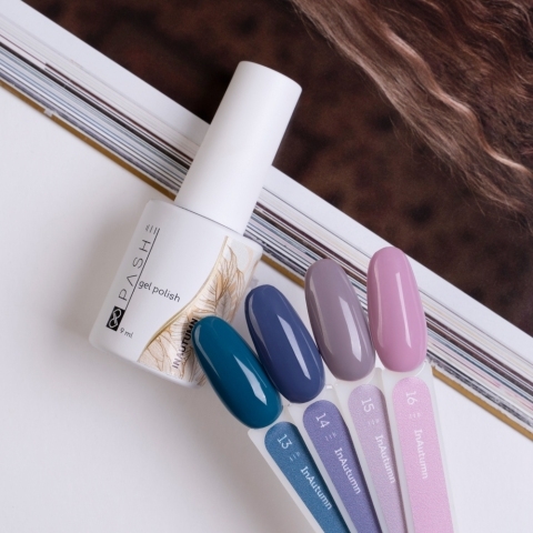 Гель-лак PASHE InAutumn №15 Лавандовый раф, 9 мл.