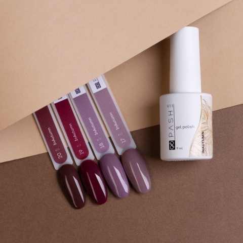 Гель-лак PASHE InAutumn №17 Какао с корицей, 9 мл.