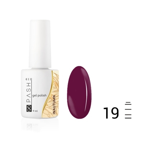 Гель-лак PASHE InAutumn №19 Согревающий глинтвейн, 9 мл.