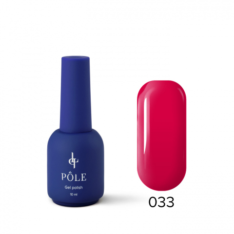 Цветной гель-лак POLE Роскошь №033 Пламя дракона, 10 мл.