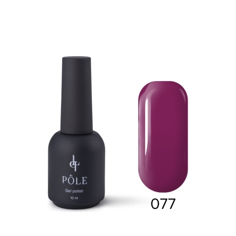 Цветной гель-лак POLE Роскошь №077 Остывшая любовь, 10 мл.