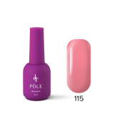 Цветной гель-лак POLE Роскошь №115 Уходящее солнце, 10 мл.