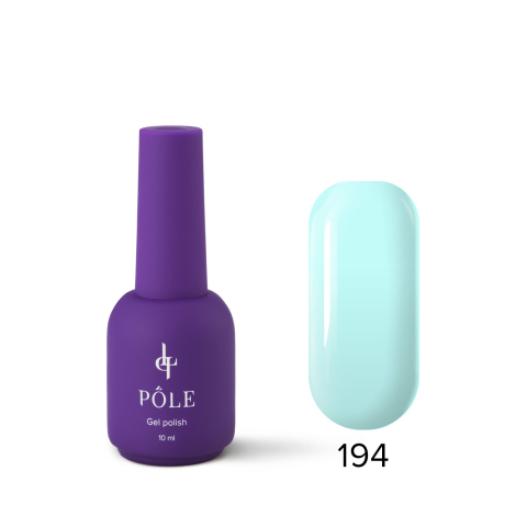 Цветной гель-лак POLE Роскошь №194 Поцелуй лесной нимфы, 10 мл.