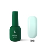 Цветной гель-лак POLE Роскошь №196 Лазурный берег, 10 мл.