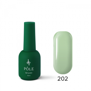 Цветной гель-лак POLE Роскошь №202 Тропический хаки, 10 мл.