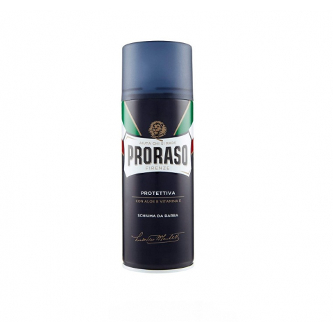 PRORASO Пена для бритья защитная с алоэ и витамином Е, 50 мл.