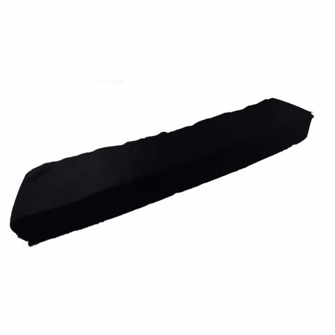 Воротнички 8*40 спанлейс чёрный White line № 100 пачка