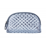 BG-12 grey Dewal Косметичка Горох серая, 19*8,5*11,5 см