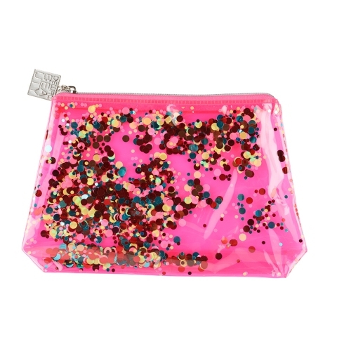 BG-6 Dewal Косметичка Модница, розовая, 20*5*16 см