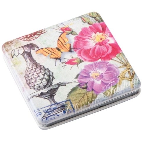 MR-7 DEWAL Зеркало карманное квадратное Классическая мода