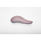 DBT-10 DEWAL Щетка массажная большая с ручкой, для легкого расчесывания волос, розово-черный