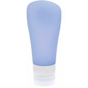 DFZ-3 Dewal Beauty Дорожная баночка для путешествий синяя с присоской, 90 мл.