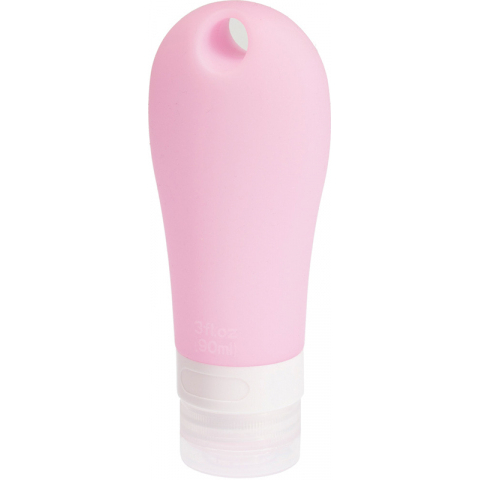 DFZ-6 Dewal Beauty Дорожная баночка для путешествий розовая с отверстием, 90 мл.