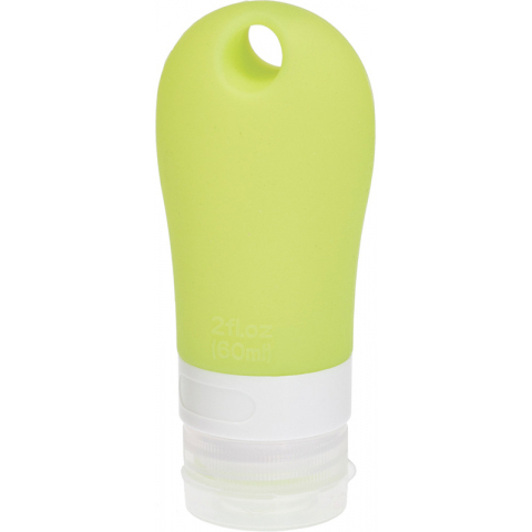 DFZ-5 Dewal Beauty Дорожная баночка для путешествий зеленая с отверстием, 60 мл.