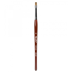 GK23R Кисть для геля Колонок плоская №4