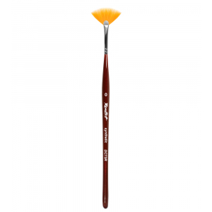 DС73R Кисть Веерная, синтетика рыжая №00
