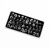 TNL Пластина для стемпинга №109 Premium - Modern Women