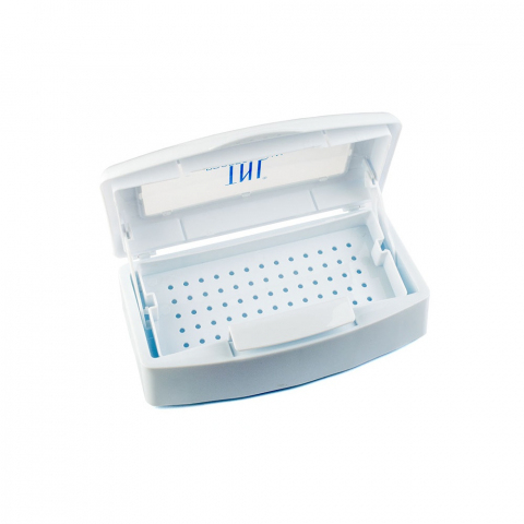 Пластиковый контейнер для стерилизации прозрачная крышка