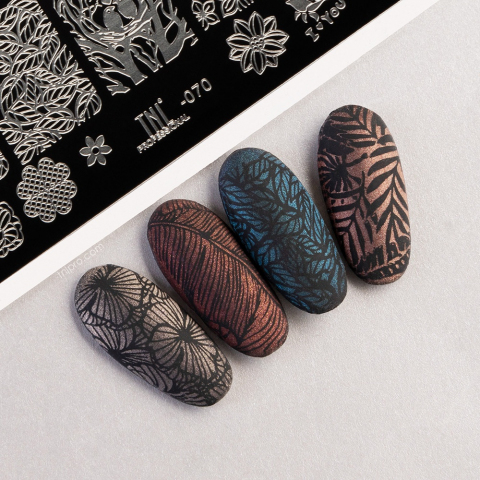 TNL Пластина для стемпинга №70 Premium