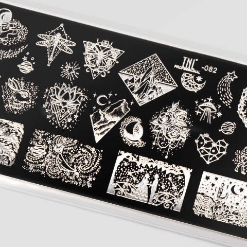 TNL Пластина для стемпинга №82 Premium 