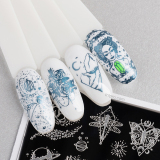 TNL Пластина для стемпинга №82 Premium 