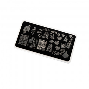 TNL Пластина для стемпинга №97 Premium 