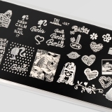 TNL Пластина для стемпинга №97 Premium 