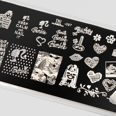 TNL Пластина для стемпинга №97 Premium 