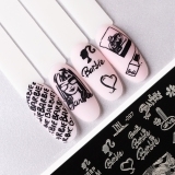 TNL Пластина для стемпинга №97 Premium 