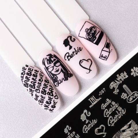 TNL Пластина для стемпинга №97 Premium 