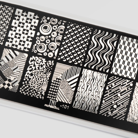 TNL Пластина для стемпинга №101 Premium