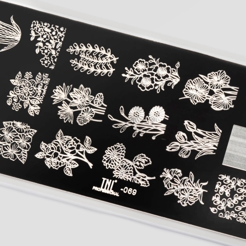 TNL Пластина для стемпинга №69 Premium