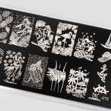 TNL Пластина для стемпинга №72 Premium