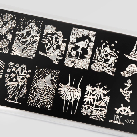 TNL Пластина для стемпинга №72 Premium