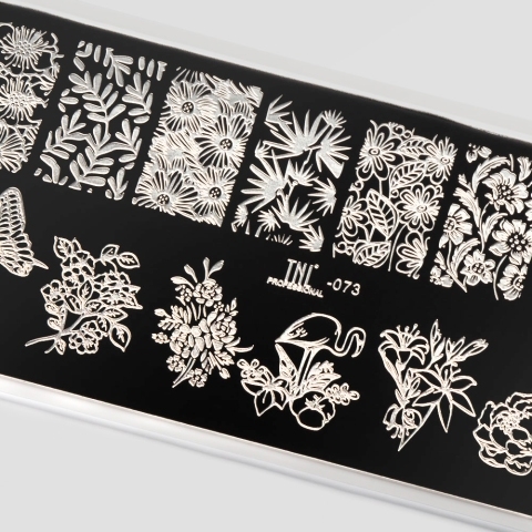 TNL Пластина для стемпинга №73 Premium