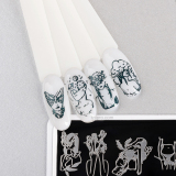 TNL Пластина для стемпинга №74 Premium