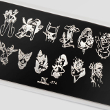 TNL Пластина для стемпинга №74 Premium