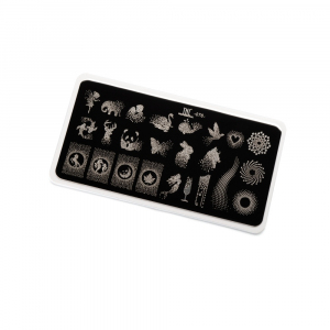 TNL Пластина для стемпинга №76 Premium