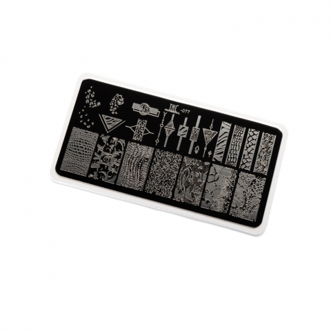 TNL Пластина для стемпинга №77 Premium