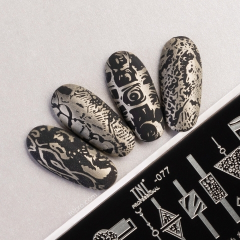 TNL Пластина для стемпинга №77 Premium